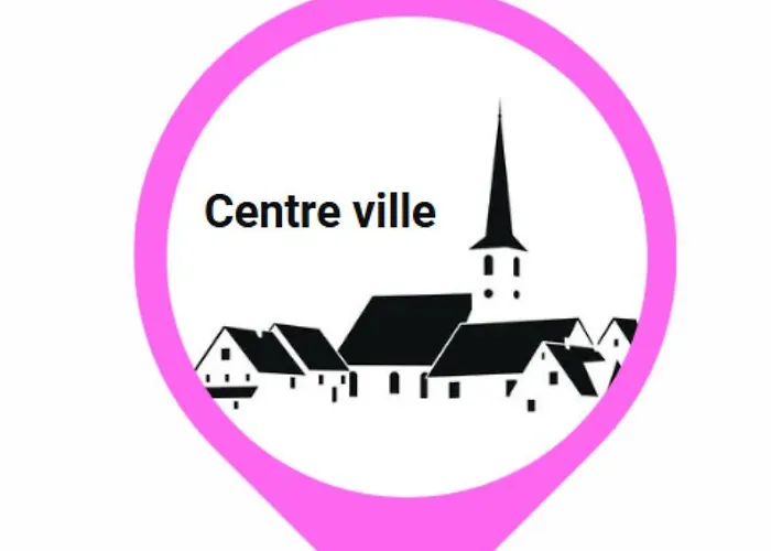 Le Nid Discret avec Balcon et parking privé gratuit